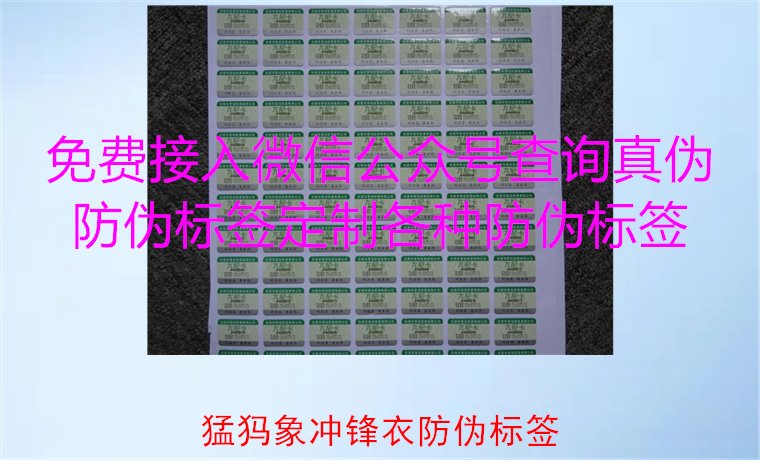 猛犸象沖鋒衣防偽標簽如何辨識？教你識別真偽，確保購買正品(圖1)