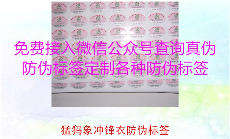 猛犸象沖鋒衣防偽標簽如何辨識？教你識別真偽，確保購買正品(圖2)