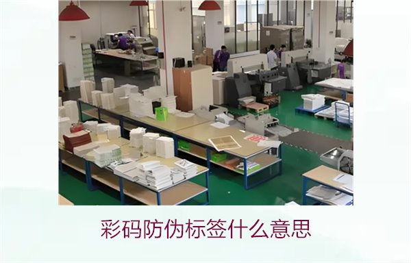 彩碼防偽標簽什么意思？解析彩碼標簽的防偽原理與應用(圖2)